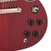 Vintage VS6 ICON Electric Guitar ~ Distressed Cherry Red - Fair Deal Music
