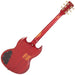Vintage VS6 ICON Electric Guitar ~ Distressed Cherry Red - Fair Deal Music