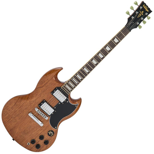 Vintage VS6 ReIssued Electric Guitar ~ Natural Mahogany - Fair Deal Music