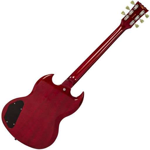 Vintage VS6V ReIssued with vintage style Vibrato ~ Cherry Red - Fair Deal Music