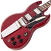 Vintage VS6V ReIssued with vintage style Vibrato ~ Cherry Red - Fair Deal Music