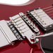 Vintage VS6V ReIssued with vintage style Vibrato ~ Cherry Red - Fair Deal Music