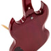 Vintage VS6V ReIssued with vintage style Vibrato ~ Cherry Red - Fair Deal Music