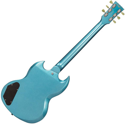 Vintage VS6V ReIssued with vintage style Vibrato ~ Gun Hill Blue - Fair Deal Music