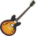 Vintage VSA500 ReIssued Semi Acoustic Guitar ~ Sunburst - Fair Deal Music