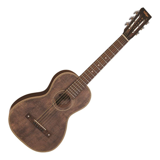 Vintage 'Viator' Paul Brett Electro-Acoustic Travel Guitar ~ Antiqued - Fair Deal Music