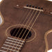 Vintage 'Viator' Paul Brett Electro-Acoustic Travel Guitar ~ Antiqued - Fair Deal Music