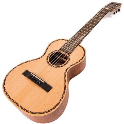 Vintage 'Viator' Paul Brett Acoustic Travel Guitar ~ Nylon Strung ~ Natural - Fair Deal Music