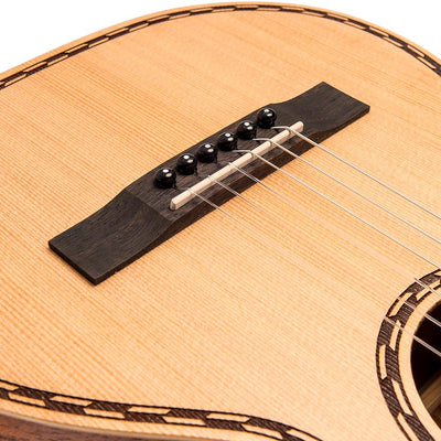 Vintage 'Viator' Paul Brett Acoustic Travel Guitar ~ Nylon Strung ~ Natural - Fair Deal Music