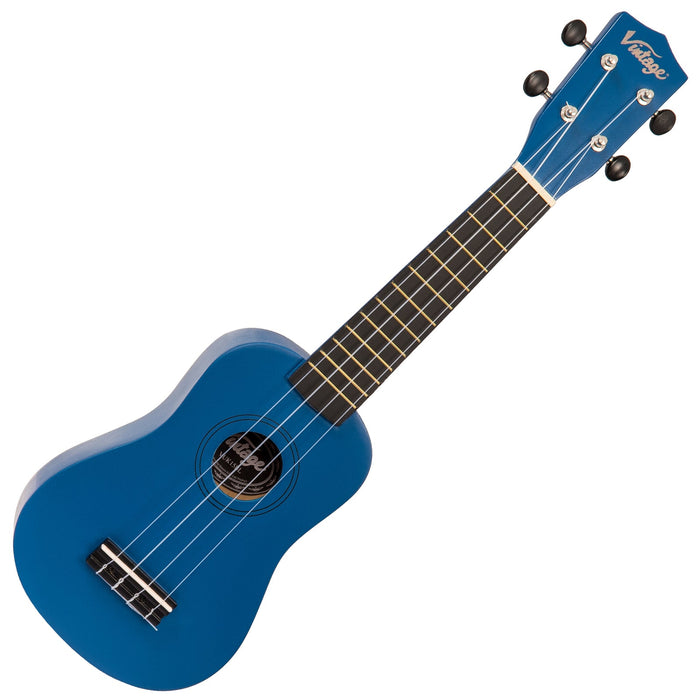 Vintage Soprano Ukulele ~ Satin Blue - Fair Deal Music