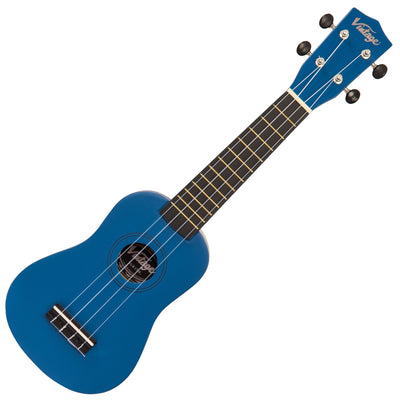 Vintage Soprano Ukulele ~ Satin Blue - Fair Deal Music