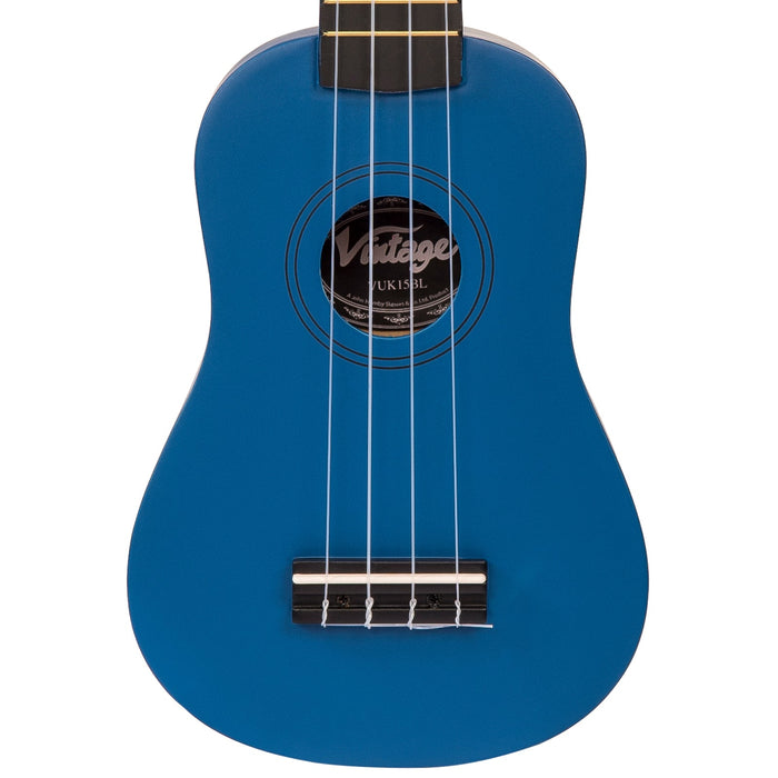 Vintage Soprano Ukulele ~ Satin Blue - Fair Deal Music