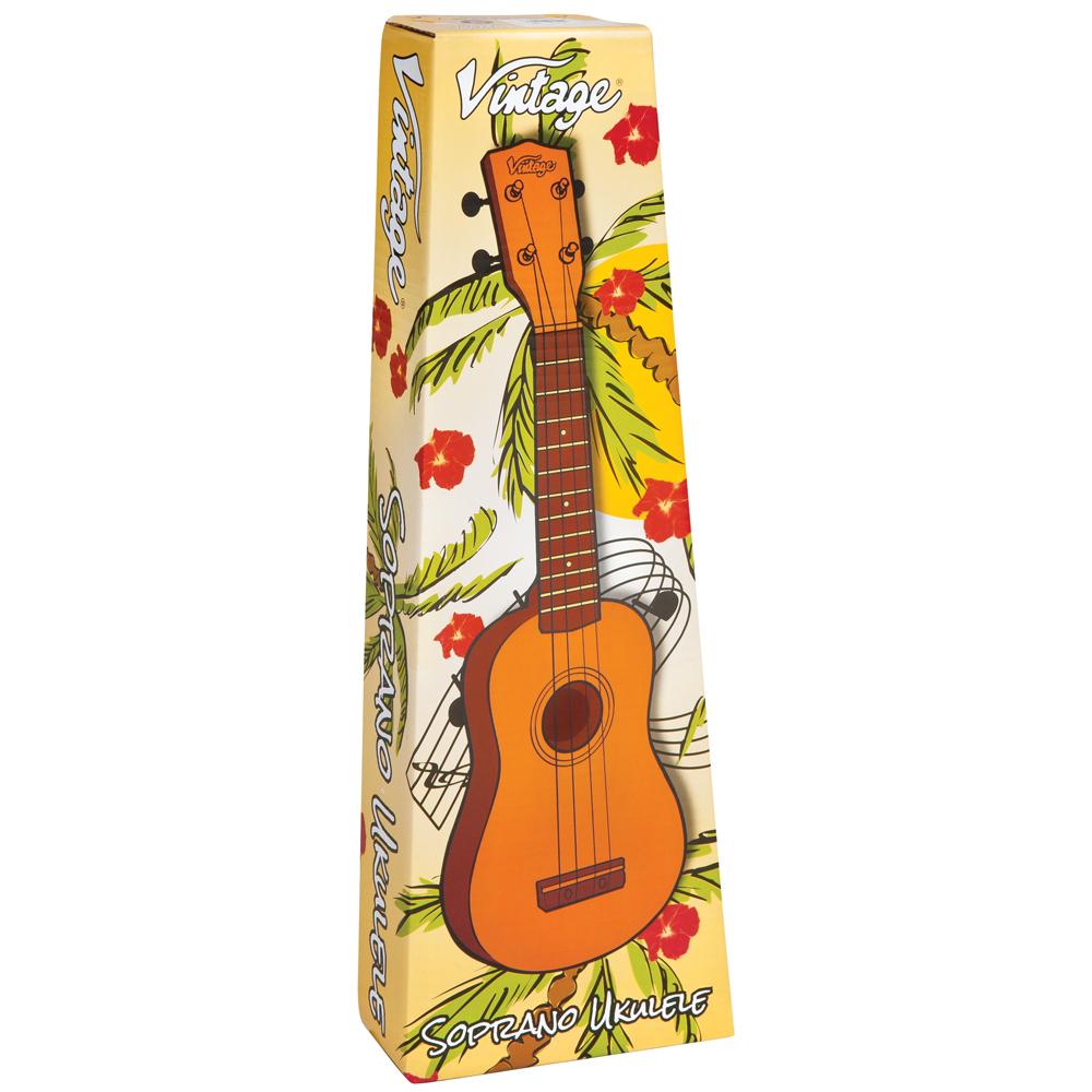 Vintage Soprano Ukulele ~ Satin White - Fair Deal Music