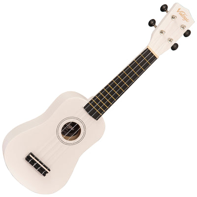 Vintage Soprano Ukulele ~ Satin White - Fair Deal Music