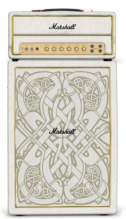 Marshall Design Store Limited Edition SV20 212 Half Stack, White Dragons - Fair Deal Music