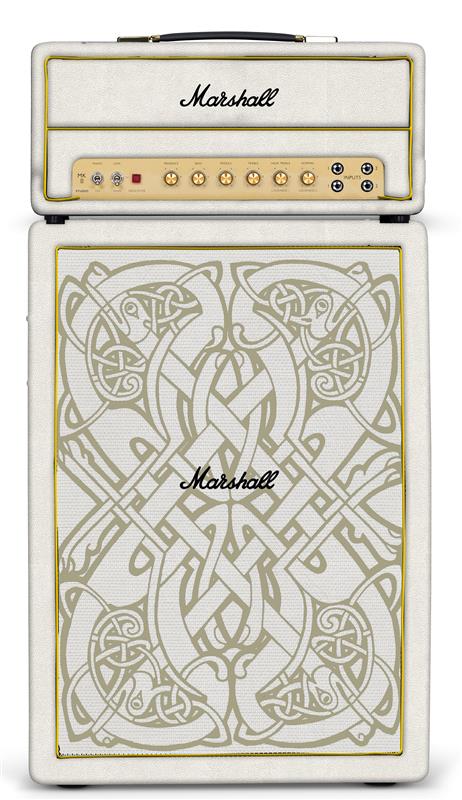 Marshall Design Store Limited Edition SV20 212 Half Stack, White Dragons - Fair Deal Music