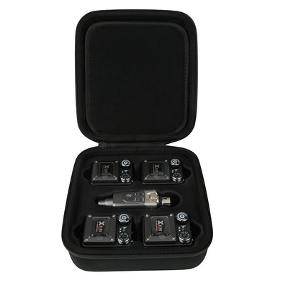Xvive Travel Case for XU4R4 In-Ear Monitor Wireless System (4 Receivers) - Fair Deal Music