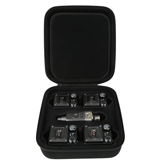Xvive Travel Case for XU4R4 In-Ear Monitor Wireless System (4 Receivers) - Fair Deal Music