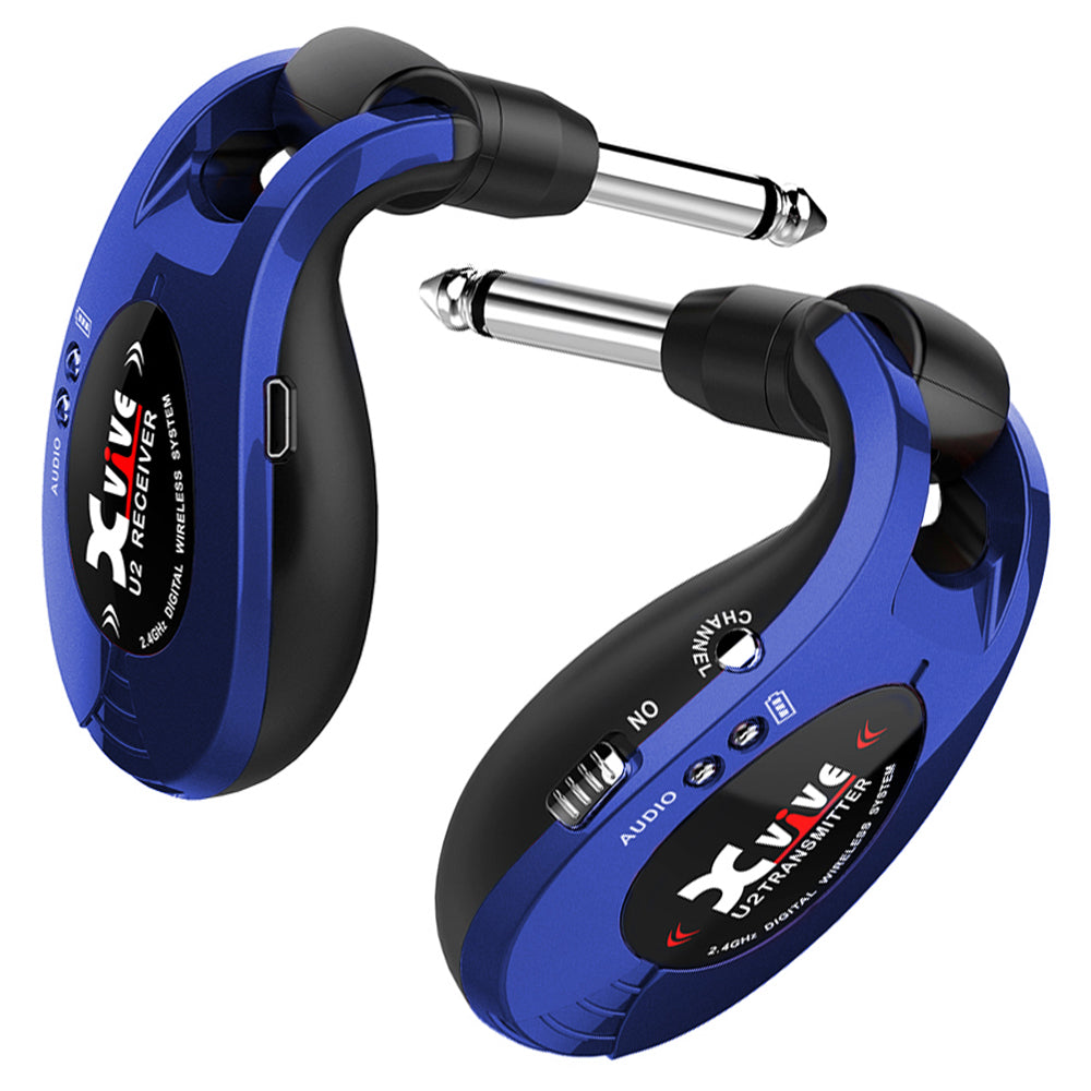 Xvive Wireless Guitar System ~ Blue - Fair Deal Music