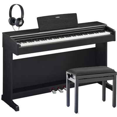 Yamaha YDP-145B Arius Digital Piano Black Walnut Bundle - Fair Deal Music
