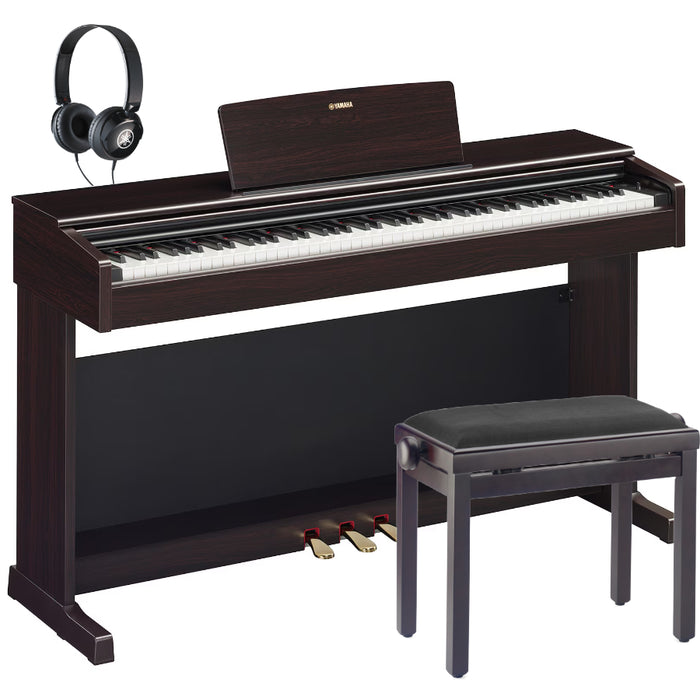 Yamaha YDP-145R Arius Digital Piano Dark Rosewood Bundle - Fair Deal Music
