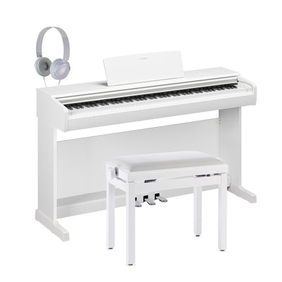 Yamaha YDP-146WH Arius Digital Piano White Bundle - Fair Deal Music