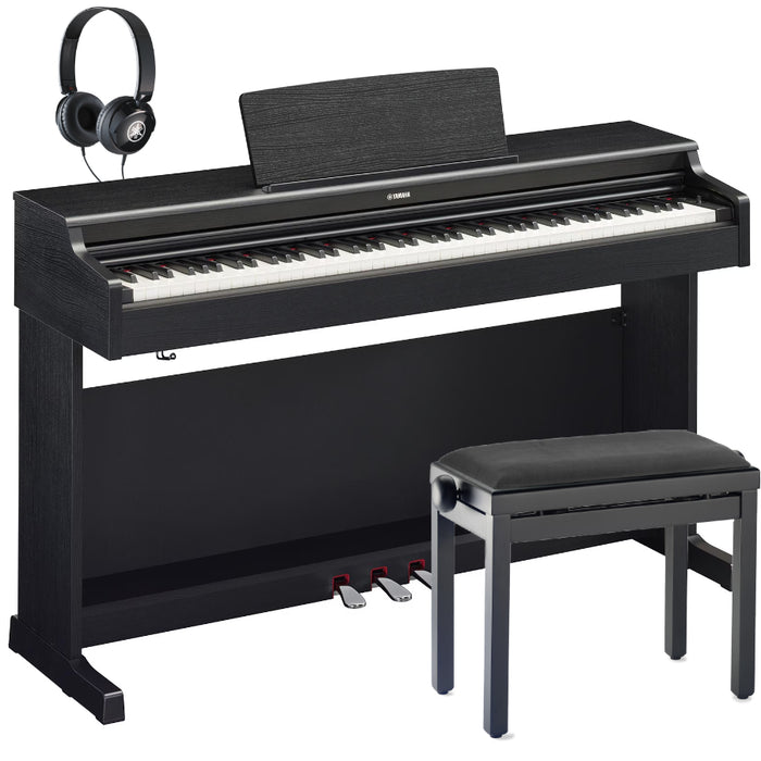 Yamaha YDP-165B Arius Digital Piano Black Walnut Bundle - Fair Deal Music