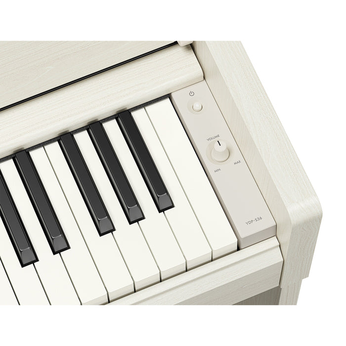 Yamaha YDP-S36WB Arius Slim Digital Piano White Birch - Fair Deal Music