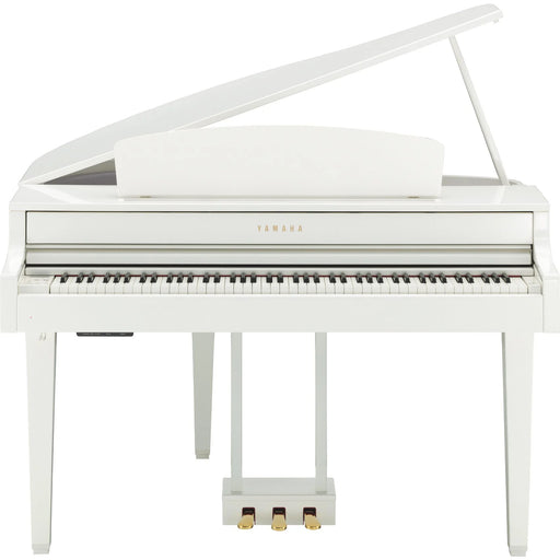 Yamaha CLP-565GP Clavinova Digital Grand Piano Polished White [USED] - Fair Deal Music