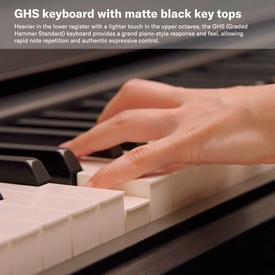 Yamaha YDP-S36B Arius Slim Digital Piano Black Walnut Bundle - Fair Deal Music