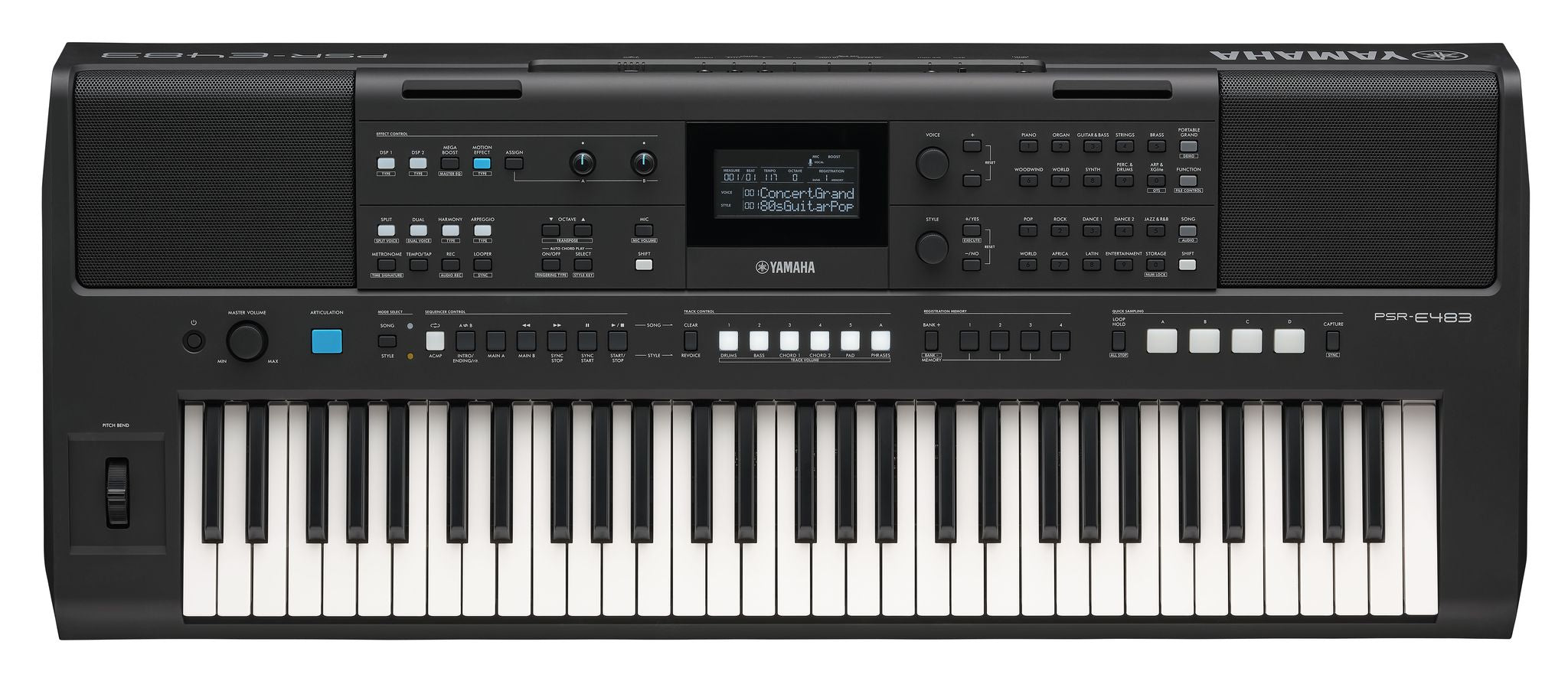 Yamaha PSR-E483 Portable Keyboard - Fair Deal Music
