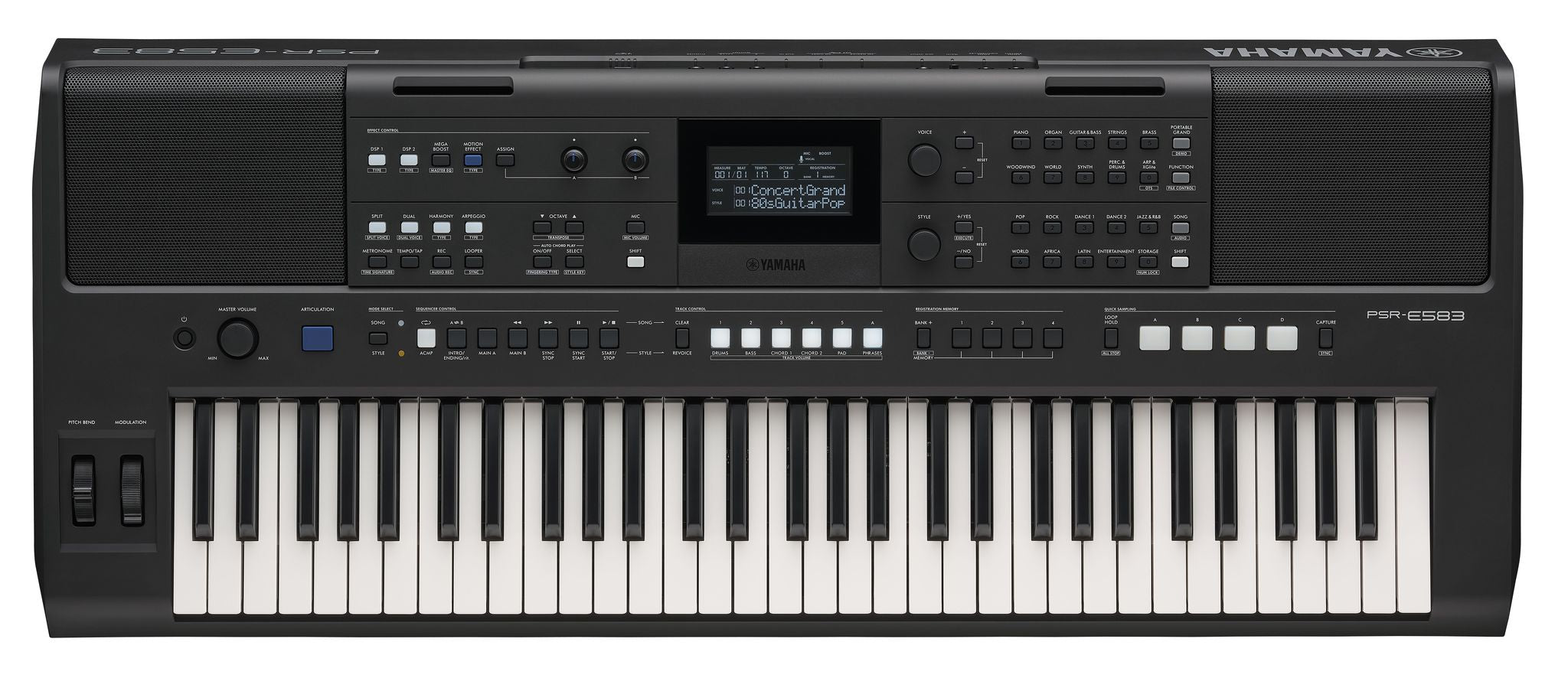 Yamaha PSR-E583 Portable Keyboard (Opened Box) - Fair Deal Music