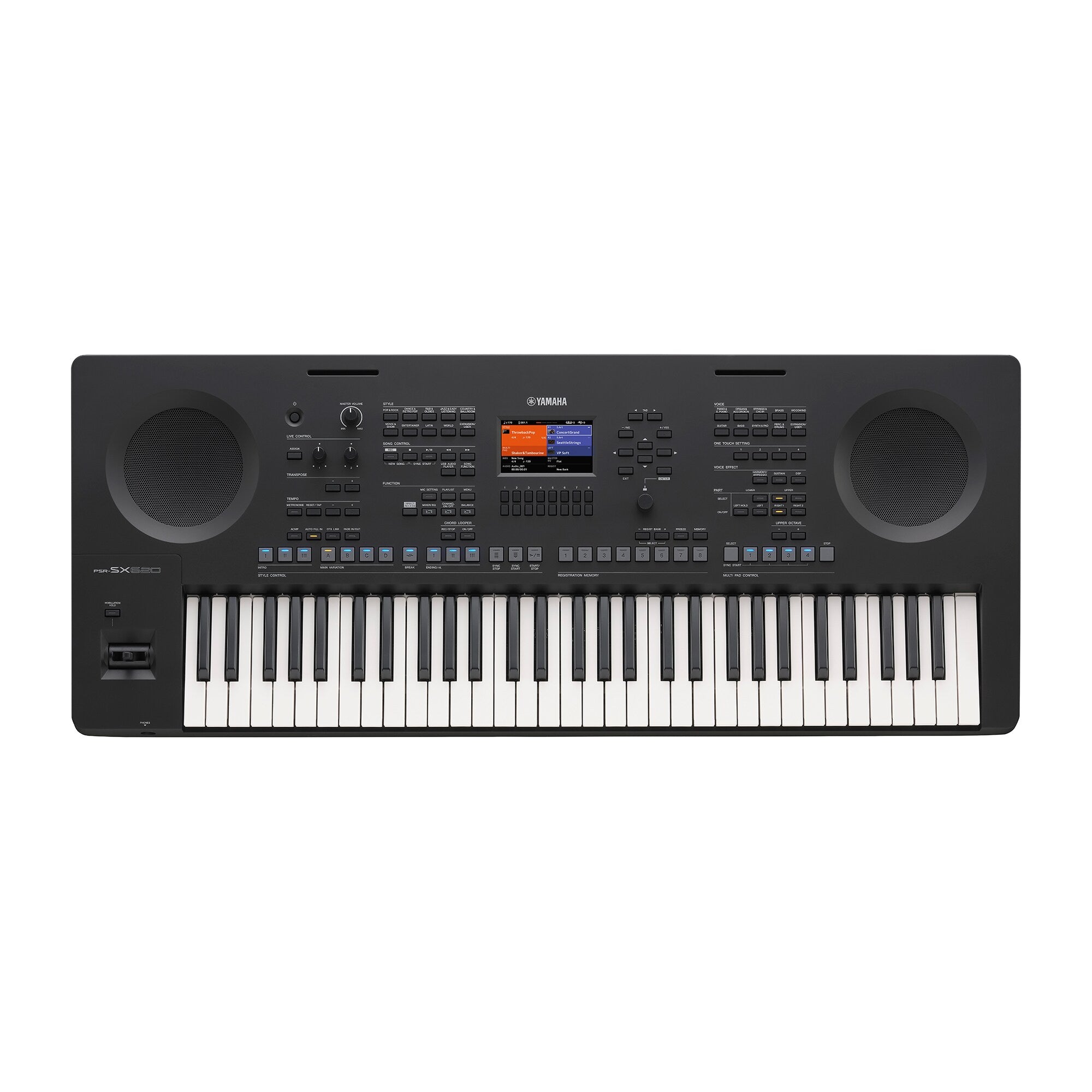 Yamaha PSR-SX620 Arranger Workstation Keyboard