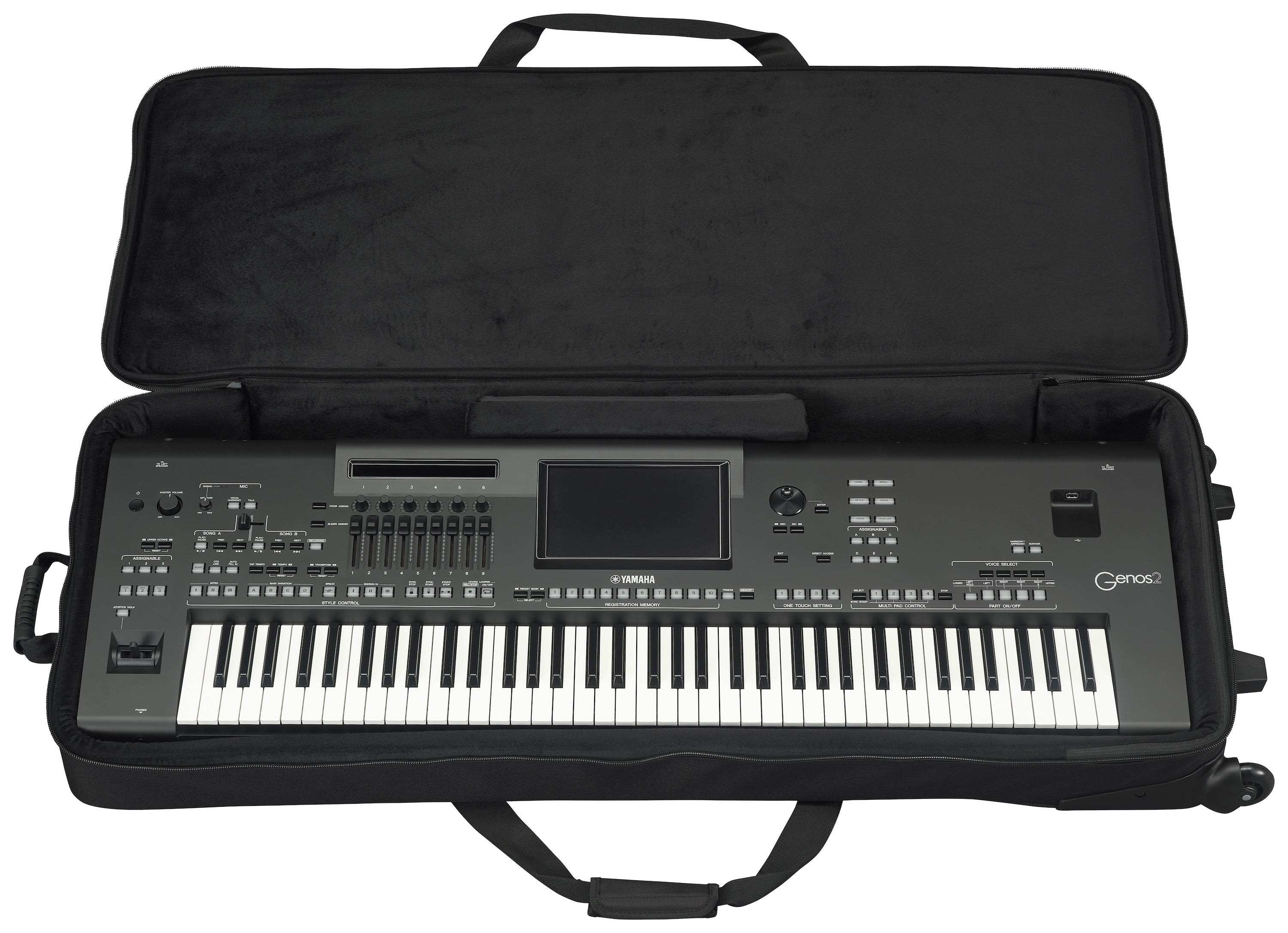 Yamaha SC-GENOS Padded Soft Case with Wheels for Genos - Fair Deal Music