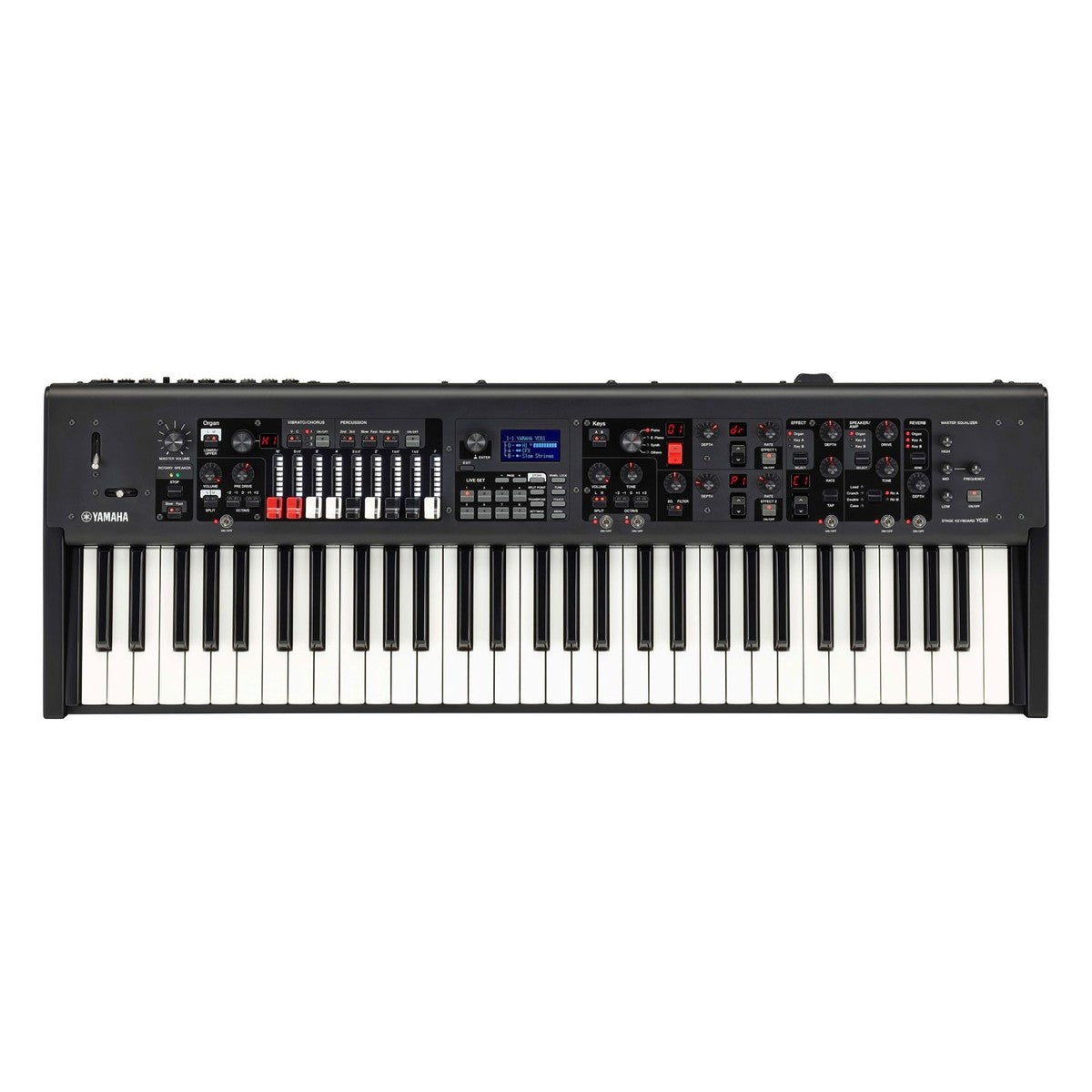 Yamaha YC61 Stage Keyboard with Organ Drawbars (Display Model) - Fair Deal Music