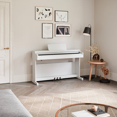 Yamaha YDP-165WH Arius Digital Piano White Bundle - Fair Deal Music