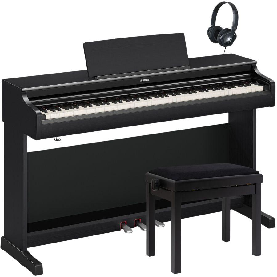 Yamaha YDP-166B Arius Digital Piano Black Walnut Bundle - Fair Deal Music