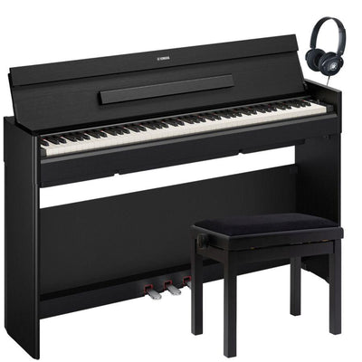 Yamaha YDP-S56B Arius Slim Digital Piano Black Walnut Bundle - Fair Deal Music
