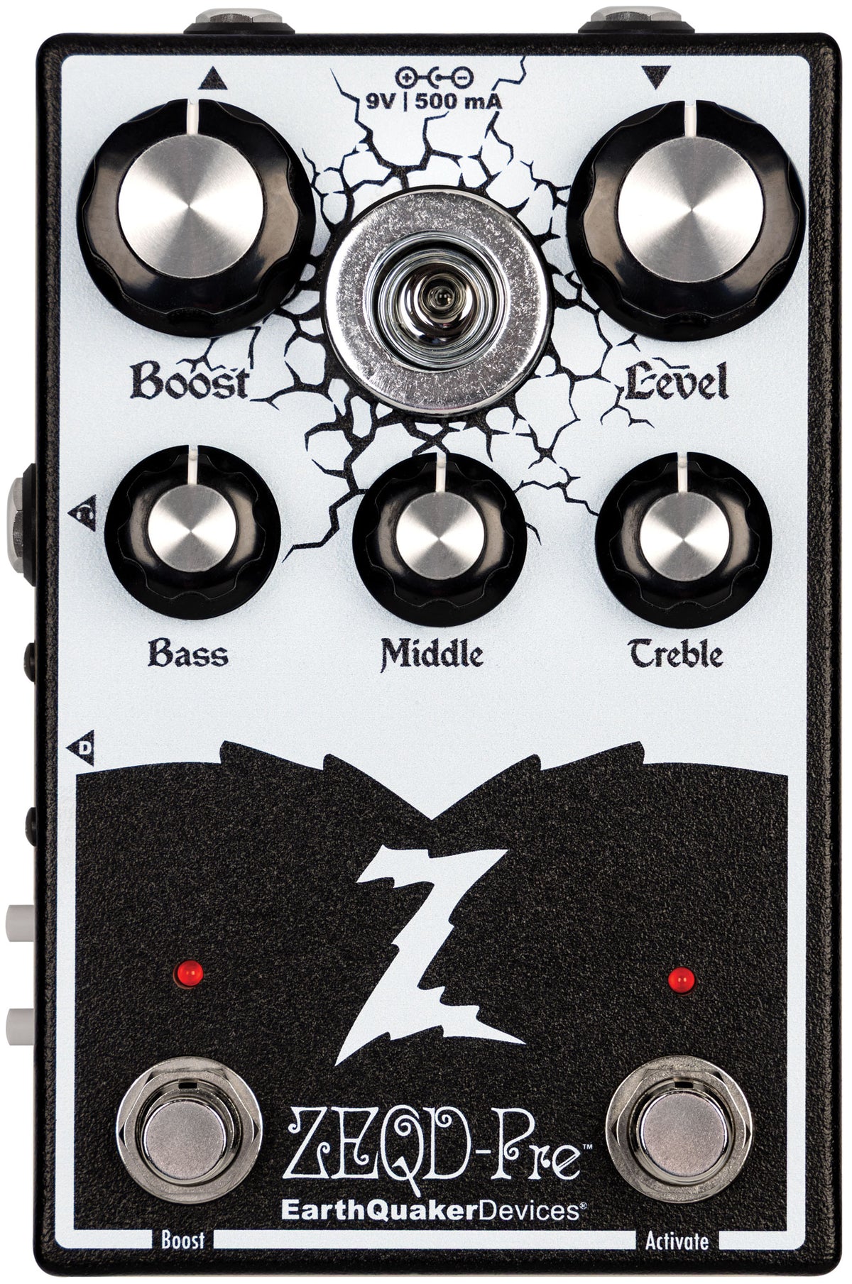 EarthQuaker Devices ZEQD-Pre All-Analog EF86 Tube Preamp