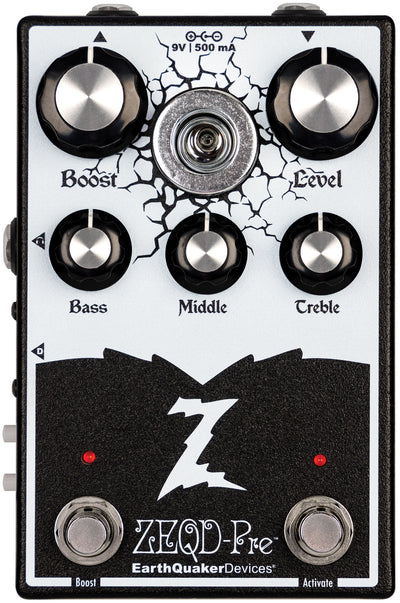 EarthQuaker Devices ZEQD-Pre All-Analog EF86 Tube Preamp