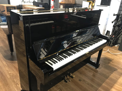 Yamaha U1 1975 Upright Piano Polished Ebony Serial No 2072807 (Used) - Fair Deal Music