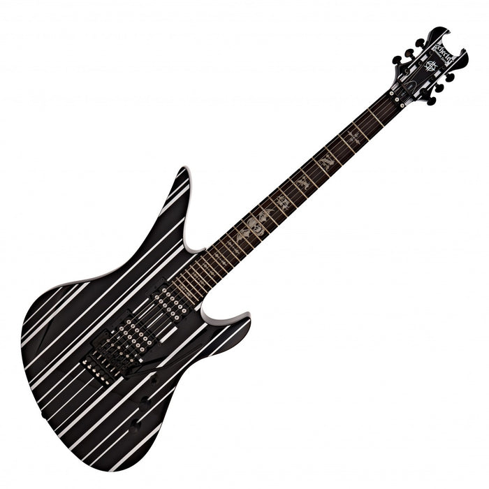 Schecter Synyster Standard Black w Silver Pinstripes - Fair Deal Music