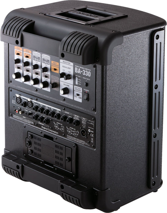 Roland BA-330 Portable Stereo PA System (Mains or Battery Powered) - Fair Deal Music