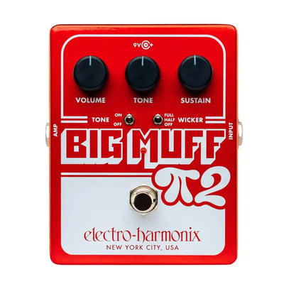 Electro Harmonix Big Muff PI 2 With Tone Wicker Fuzz Pedal - Fair Deal Music