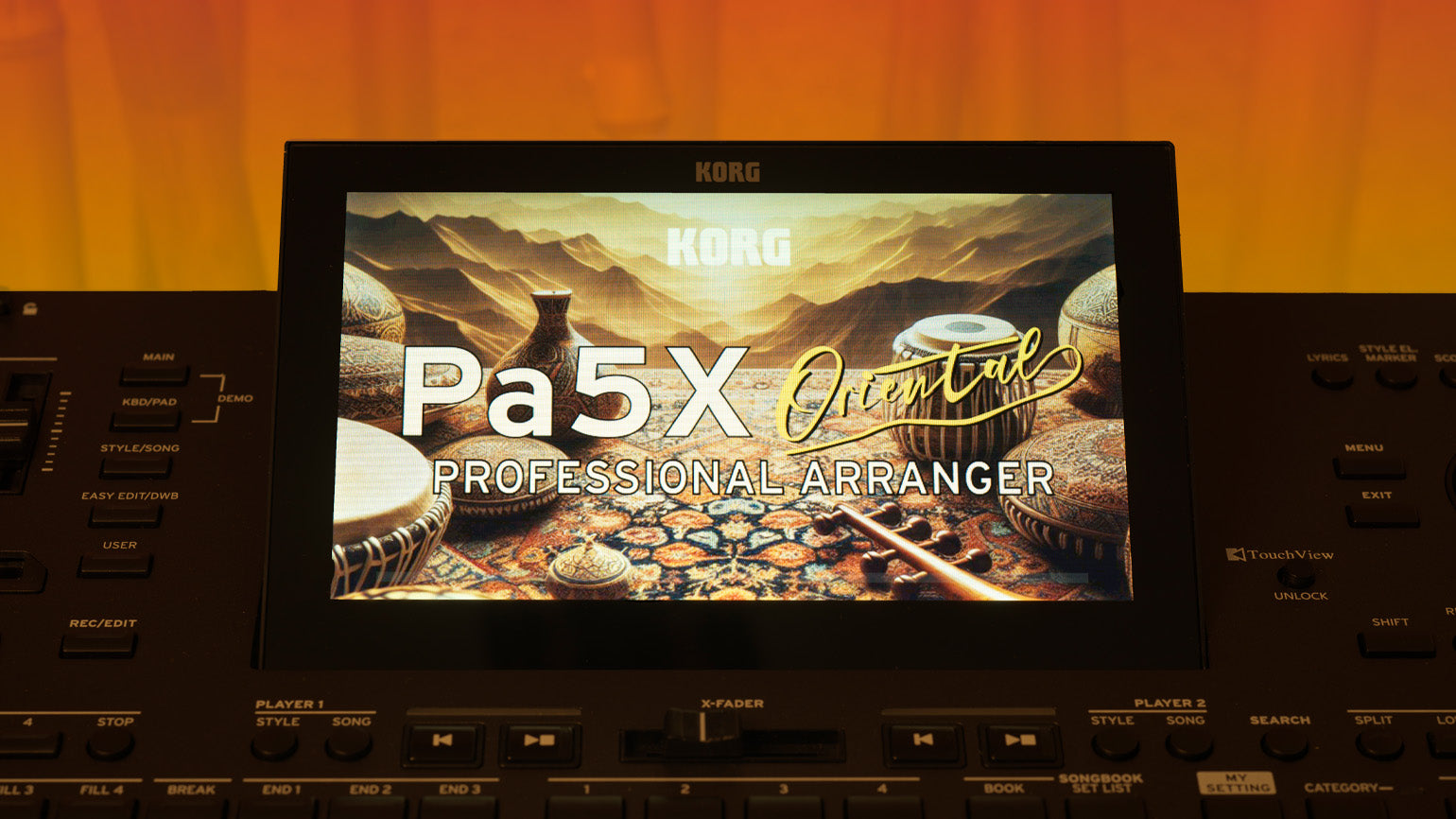 Korg Pa5X-OR Oriental 76-Note Professional Arranger Keyboard - Fair Deal Music