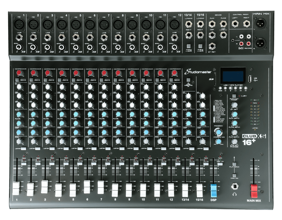 Studiomaster Club XS 16+ Mixer (Opened Box) - Fair Deal Music