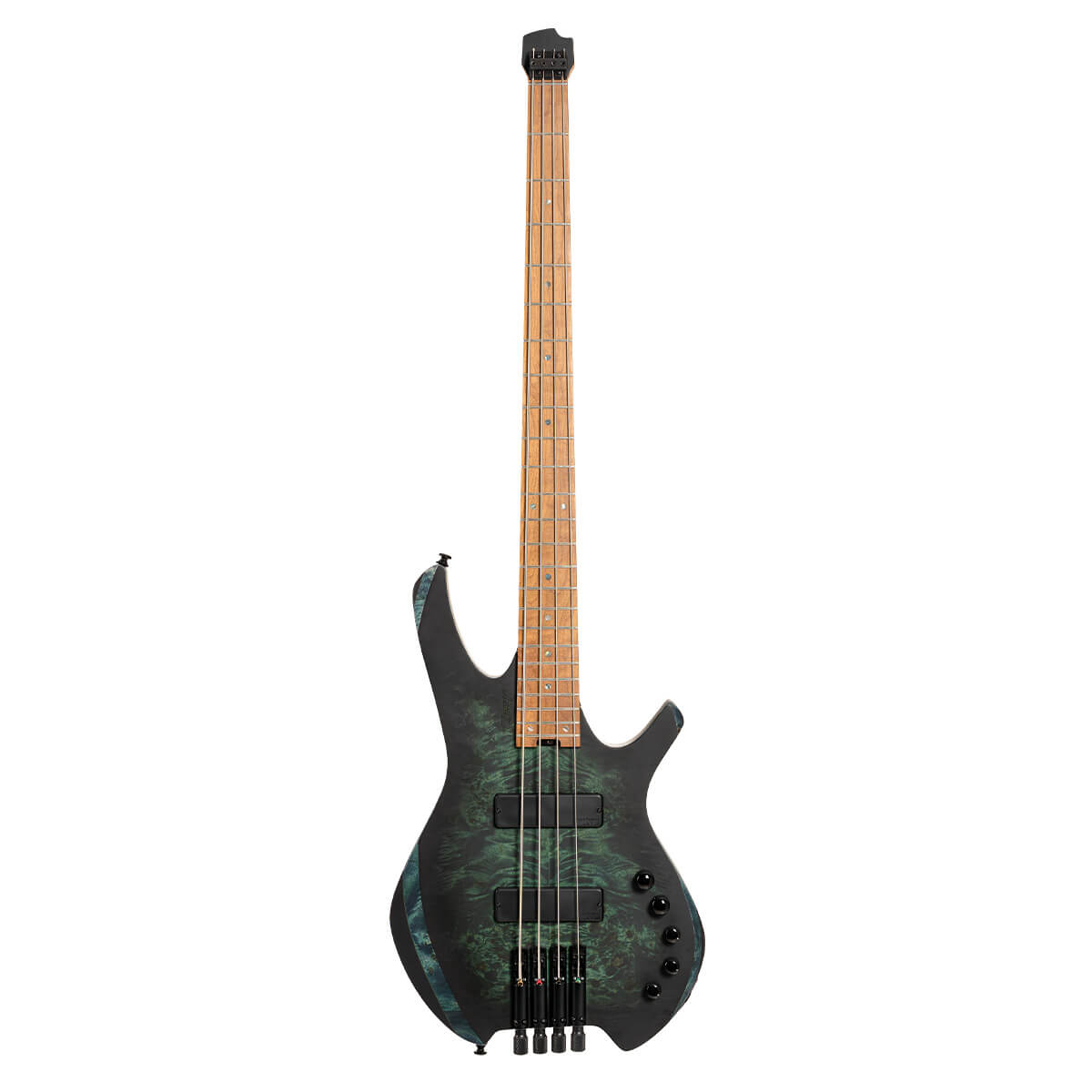Cort Space 4 Headless Electric Bass Guitar, Star Dust Green - Fair Deal Music
