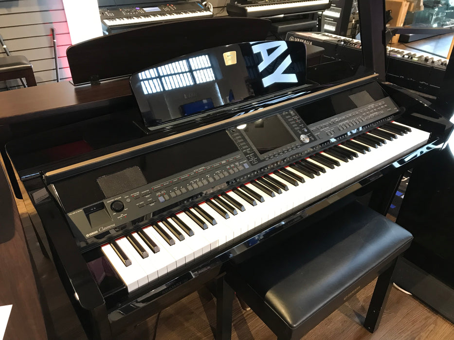 Yamaha CVP-409PE Clavinova Digital Piano in Polished Ebony (Used) - Fair Deal Music
