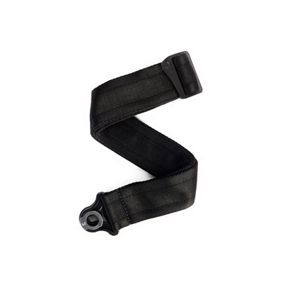 D'Addario Auto Lock Guitar Strap, Black - Fair Deal Music