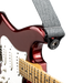 D'Addario Auto Lock Guitar Strap, Skater Grey - Fair Deal Music